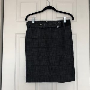 High Waisted Pencil Skirt